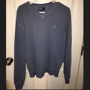 Blue Polo Sweatshirt Medium